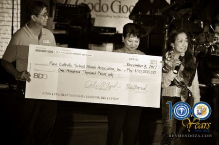 Nars, Susan & Menchee, etal  Php100,000 donation to PCS!